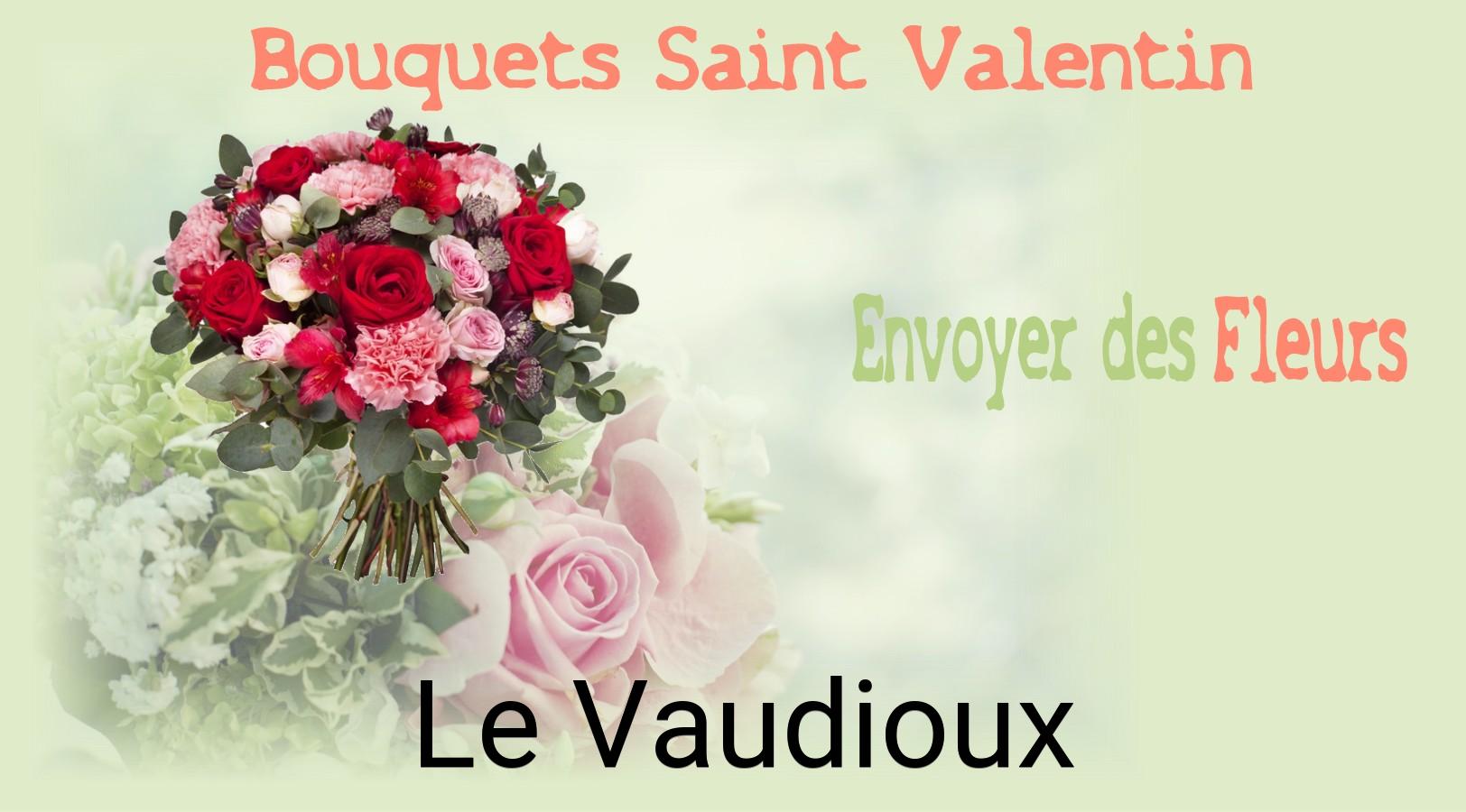 Roses de Saint-Valentin livrées à Le Vaudioux